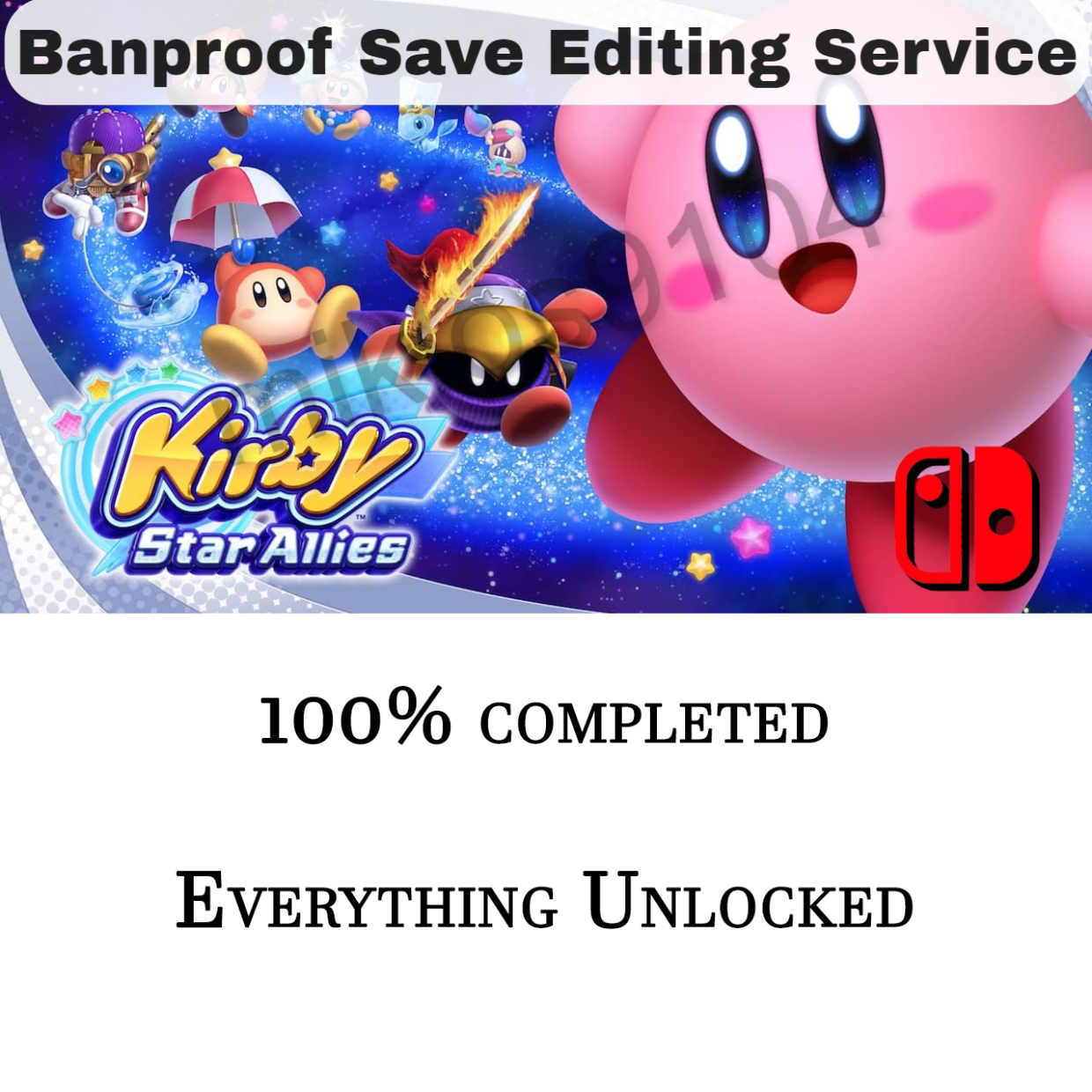 Kirby Star Allies - Nintendo Switch Save Editing
