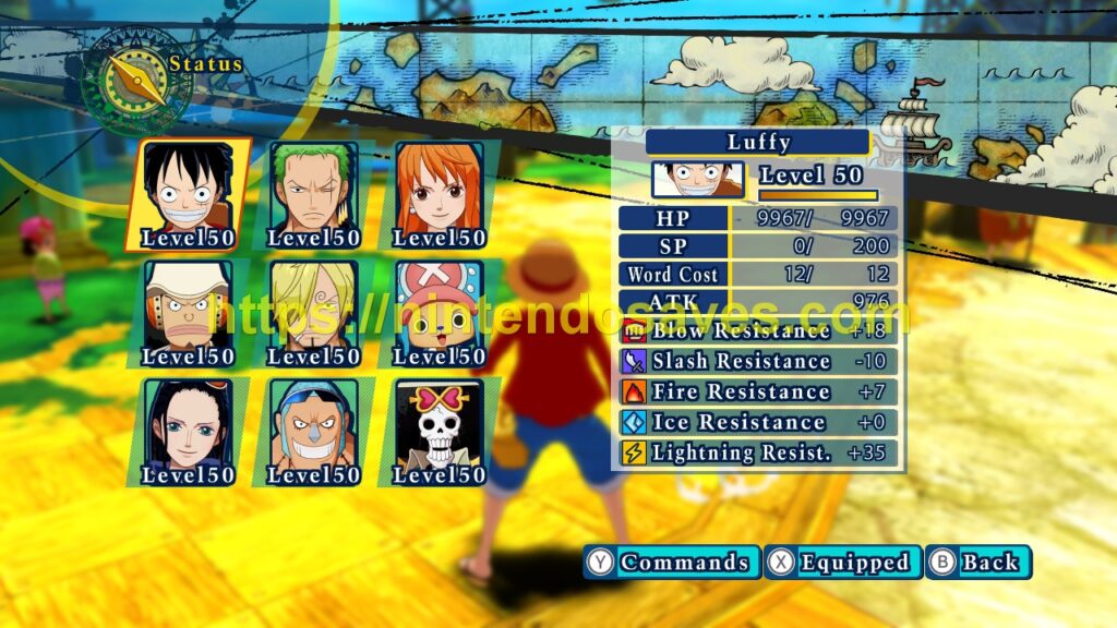 Max Level One Piece Unlimited World Red