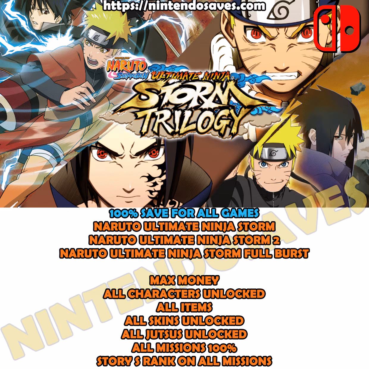 NARUTO SHIPPUDEN Ultimate Ninja STORM TRILOGY